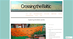 Desktop Screenshot of crossingthebaltic.com